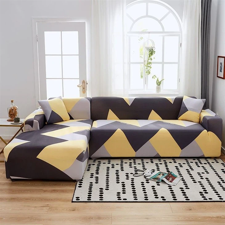 Printed Sectional Sofa Cover Printed Sectional Sofa Cover